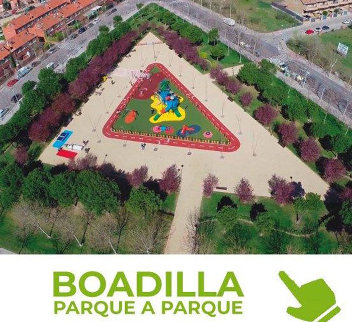 Boadilla edita una guía con información de los 59 parques que tiene el municipio