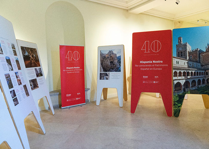 El Palacio acoge la exposición de Hispania Nostra que muestra los proyectos de conservación del patrimonio español premiados por Europa Nostra desde 1978