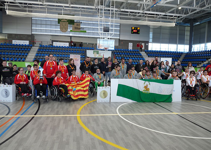Andalucía se alza con la victoria en el IX Campeonato de Baloncesto de silla de ruedas