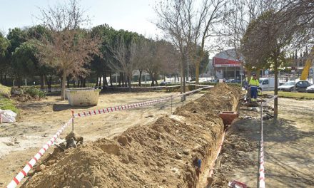 Comienzan las obras de remodelación integral en el parque de la carretera de Villaviciosa