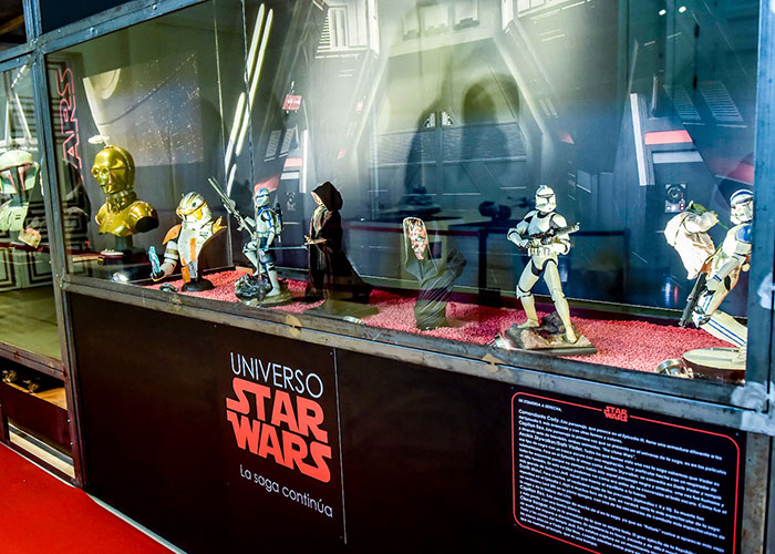 Doce mil quinientas personas han visitado la exposición Universo Star Wars en el palacio del Infante D. Luis