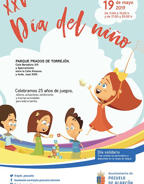 Pozuelo de Alarcón celebra este domingo la XXV edición del Día del Niño en el Parque Prados de Torrejón