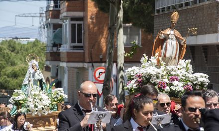 Con la misa y procesión en honor a San Gregorio concluyen las fiestas del Barrio de Húmera de Pozuelo de Alarcón