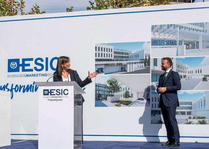 ESIC pone la primera piedra de su nueva Business School en Pozuelo de Alarcón