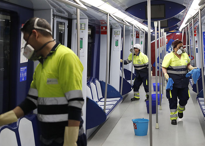 La Comunidad de Madrid aplica medidas extraordinarias para aumentar la seguridad de los viajeros y trabajadores de Metro