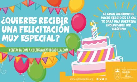 Boadilla ofrece «sorpresas telefónicas» para felicitar el cumpleaños a los vecinos