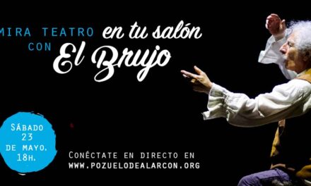 Rafael Álvarez «El Brujo» ofrece mañana su última actuación en streaming desde el MIRA Teatro con la obra «Cómico»