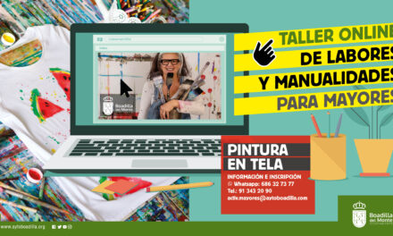 El Ayuntamiento de Boadilla organiza un nuevo taller online para mayores sobre labores y manualidades