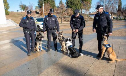 La Policía Local incorpora una unidad canina con cuatro nuevos “agentes”