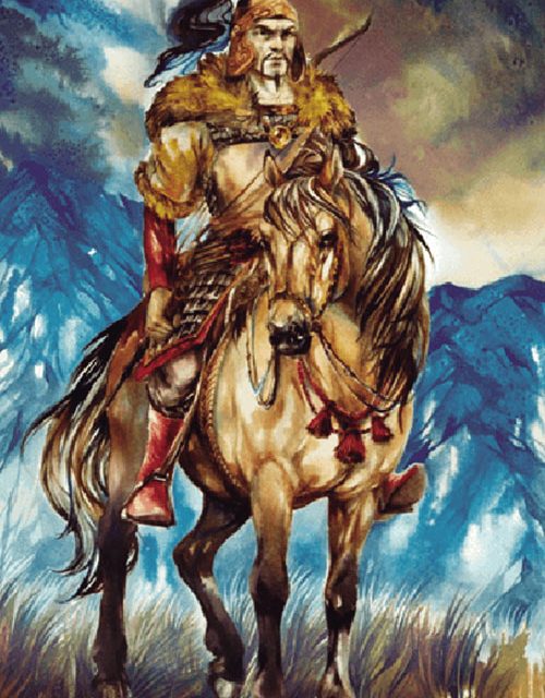 La muerte de Atila, rey de los Hunos
