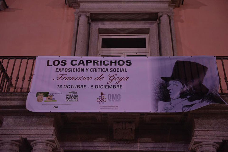 «Los caprichos de Goya» seguirán en el Palacio del Infante D. Luis hasta el 5 de diciembre