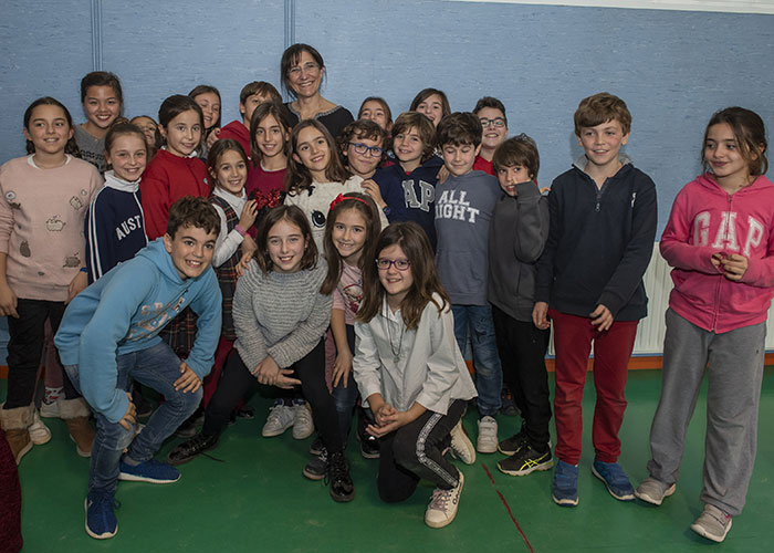 Una alumna del colegio Los Ángeles ganadora regional del concurso de seguridad vial “Ahora vamos andando al cole”