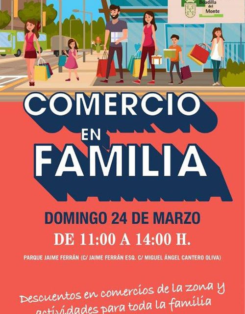 Boadilla celebra este fin de semana una nueva edición de Comercio en Familia
