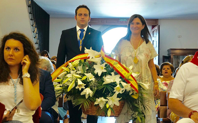 Pozuelo de Alarcón rindió honores a su Patrona y con la  Solemne Procesión por el centro de la ciudad