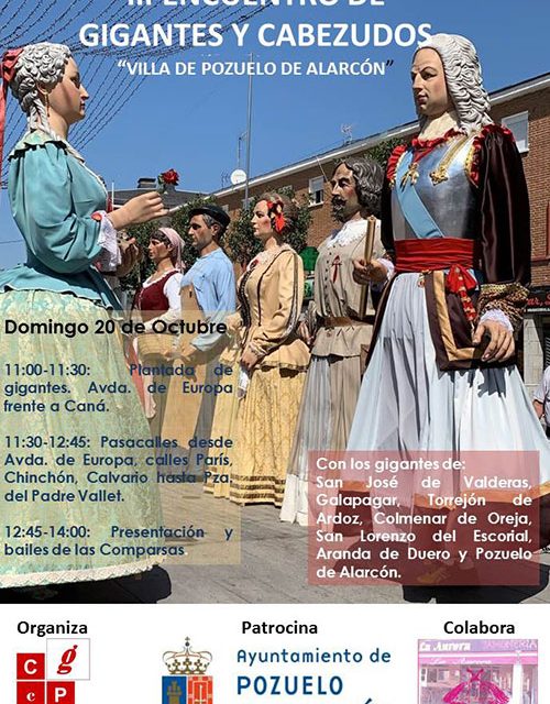 III encuentro de gigantes “Villa de Pozuelo de Alarcón”