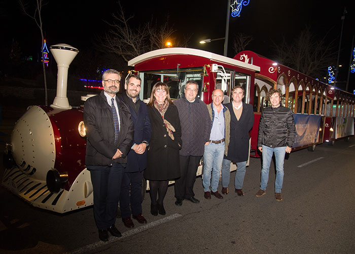 Comienza a circular el Tren de la Navidad que recorrerá las calles de Pozuelo hasta el próximo 4 de enero