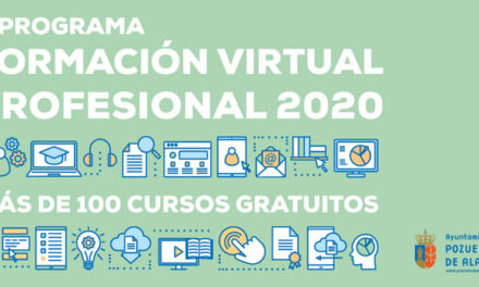 Continúa abierta la inscripción para los cursos del Programa de Formación Virtual del Ayuntamiento de Pozuelo de Alarcón