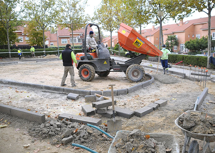 Comienzan las obras de remodelación del parque Victoria Rubio