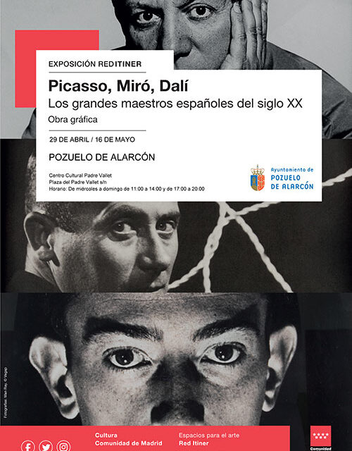 El Centro Cultural Padre Vallet reúne litografías, aguafuertes y grabados de Dalí, Miró y Picasso