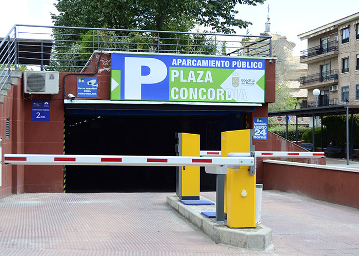El parking de la Concordia será gratuito entre las 10:00 y las 20:00 horas hasta el 31 de diciembre de 2021