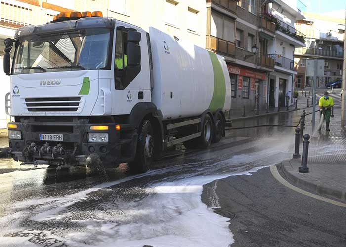 Comienzan las limpiezas especiales de verano en Boadilla