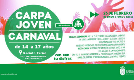 La Carpa Joven Carnaval abrirá el 26 de febrero con DJ en directo