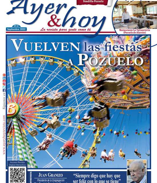 Ayer & hoy – Boadilla-Pozuelo – Revista Septiembre 2022