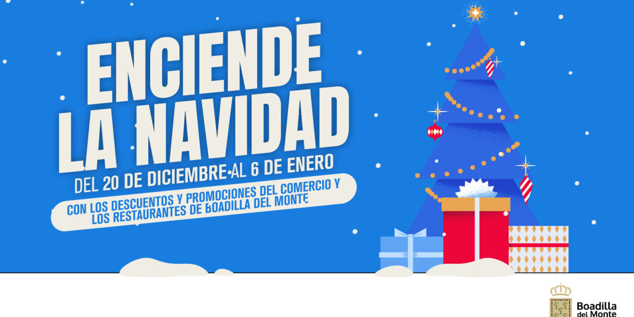 <strong>70 establecimientos de Boadilla ofrecen descuentos y promociones en la campaña Enciende la Navidad</strong>