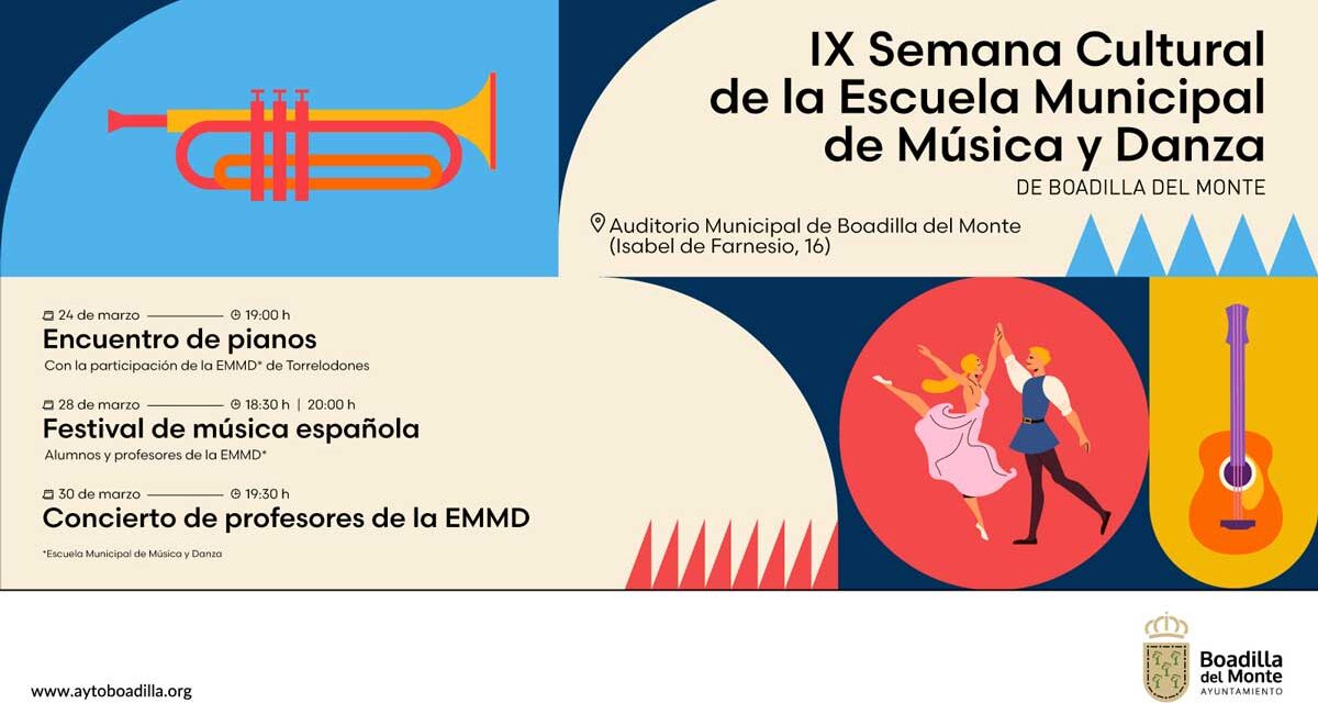 <strong>La Escuela Municipal de Música y Danza celebra su IX Semana Cultural del 24 al 30 de marzo</strong>