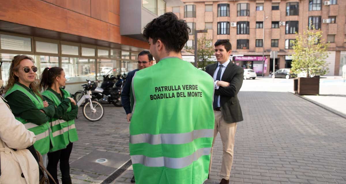 La patrulla verde reforzará la vigilancia de la limpieza en distintas zonas Boadilla