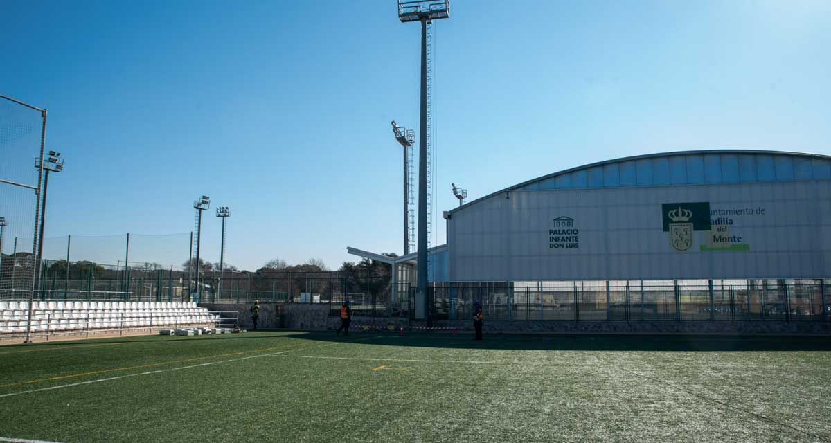 El Ayuntamiento de Boadilla cambia a tecnología LED el alumbrado del Complejo Deportivo Ángel Nieto