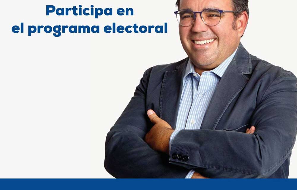 Javier Úbeda, alcalde de Boadilla, pide propuestas alos vecinos del municipio para incluirlas en suprograma electoral