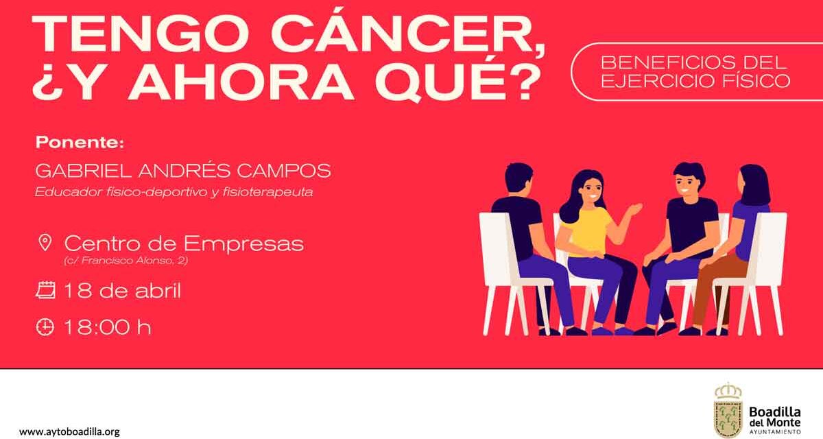 La Concejalía de Deportes ofrecerá talleres y charlas sobre la importancia del ejercicio físico frente al cáncer