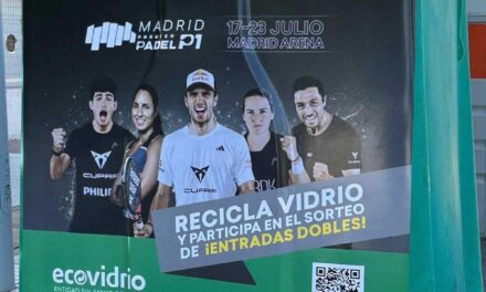El Ayuntamiento y Ecovidrio premian el reciclaje de vidrio regalando entradas para el Madrid Premier Padel