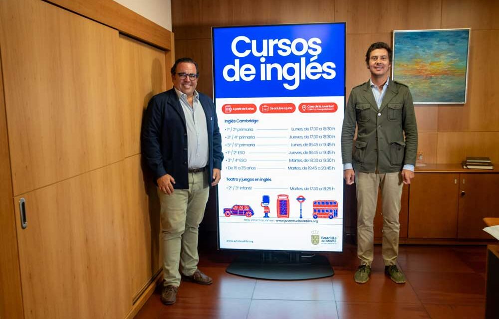 Se abre el plazo de inscripción para los cursos de Programación y de Inglés Método Cambridge