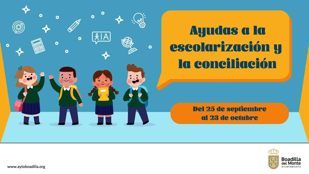 Las becas de escolarización y conciliación se pueden solicitar hasta el 23 de octubre