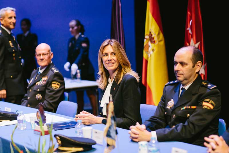 Paloma Tejero alaba a la Policía Nacional por “proteger la vida y defender nuestro entorno en libertad y prosperidad”