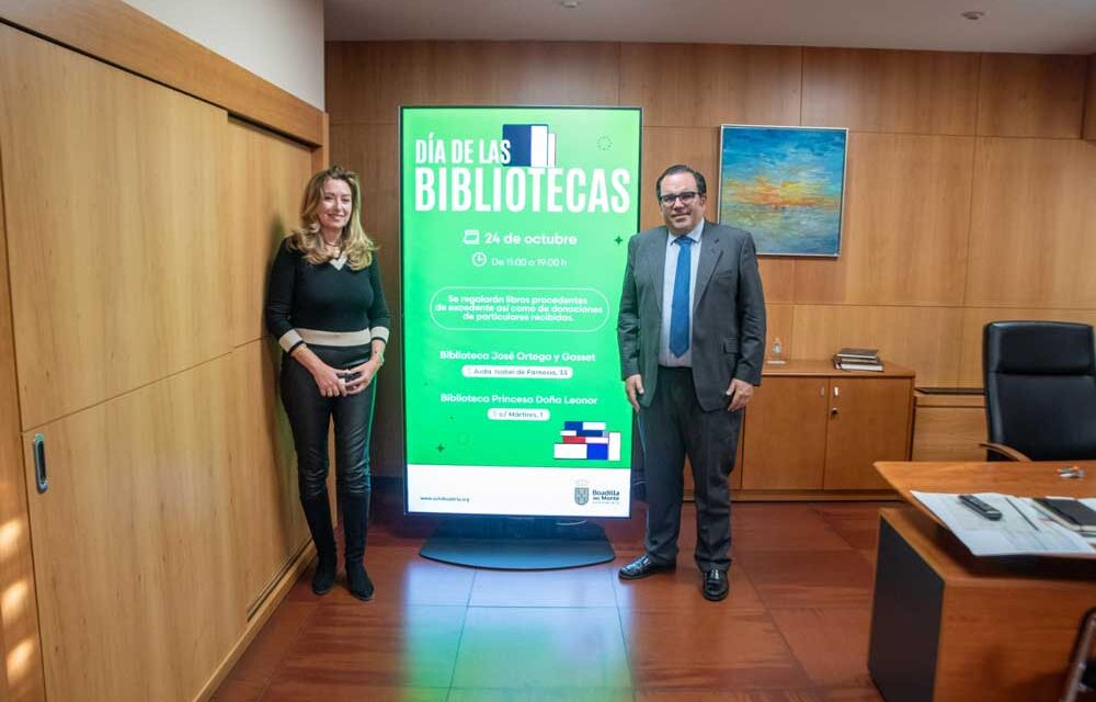 El Ayuntamiento regalará libros a los vecinos mañana día 24 con motivo del Día de las Bibliotecas