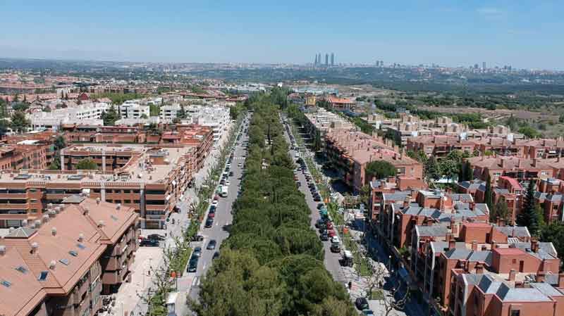 Los parques de Pozuelo de Alarcón permanecen cerrados este jueves por fuertes vientos