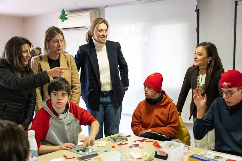 El Espacio Ocio Pozuelo abre sus puertas en Navidad al Campamento Urbano Inclusivo para personas con y sin discapacidad