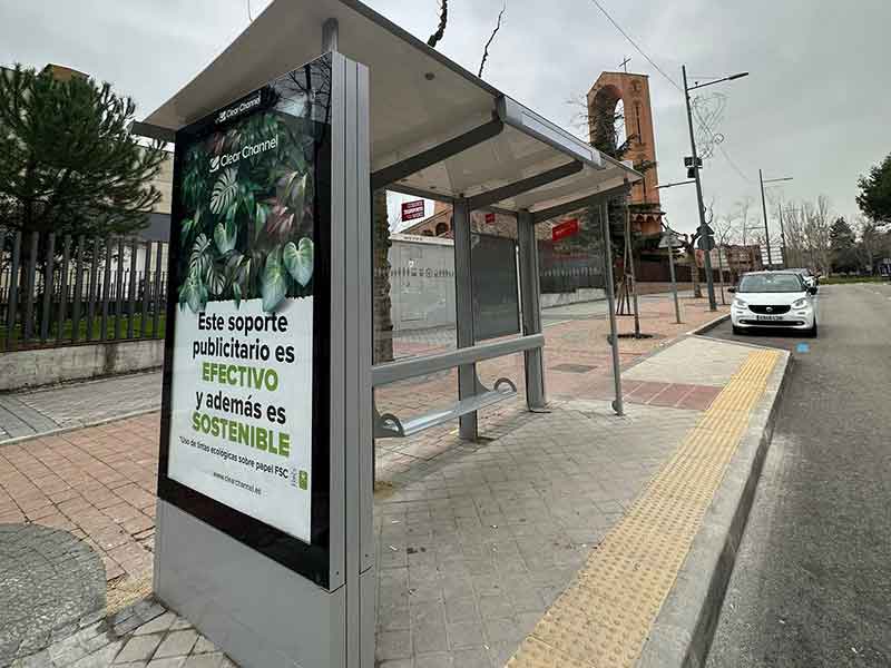 El Ayuntamiento impulsa su Plan de Renovación de Marquesinas con el que se han cambiado más de una veintena en seis meses
