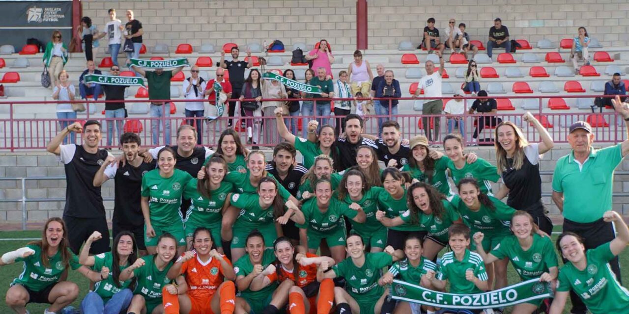 El CF Pozuelo Femenino asciende a 2ª RFEF tras una dominante victoria en Mislata