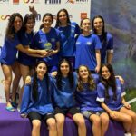 Las chicas del Club de Natación Pozuelo campeonas en la Copa de Madrid de Clubes 2024