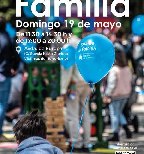 Pozuelo de Alarcón conmemora este domingo el Día de la Familia en la Avenida de Europa