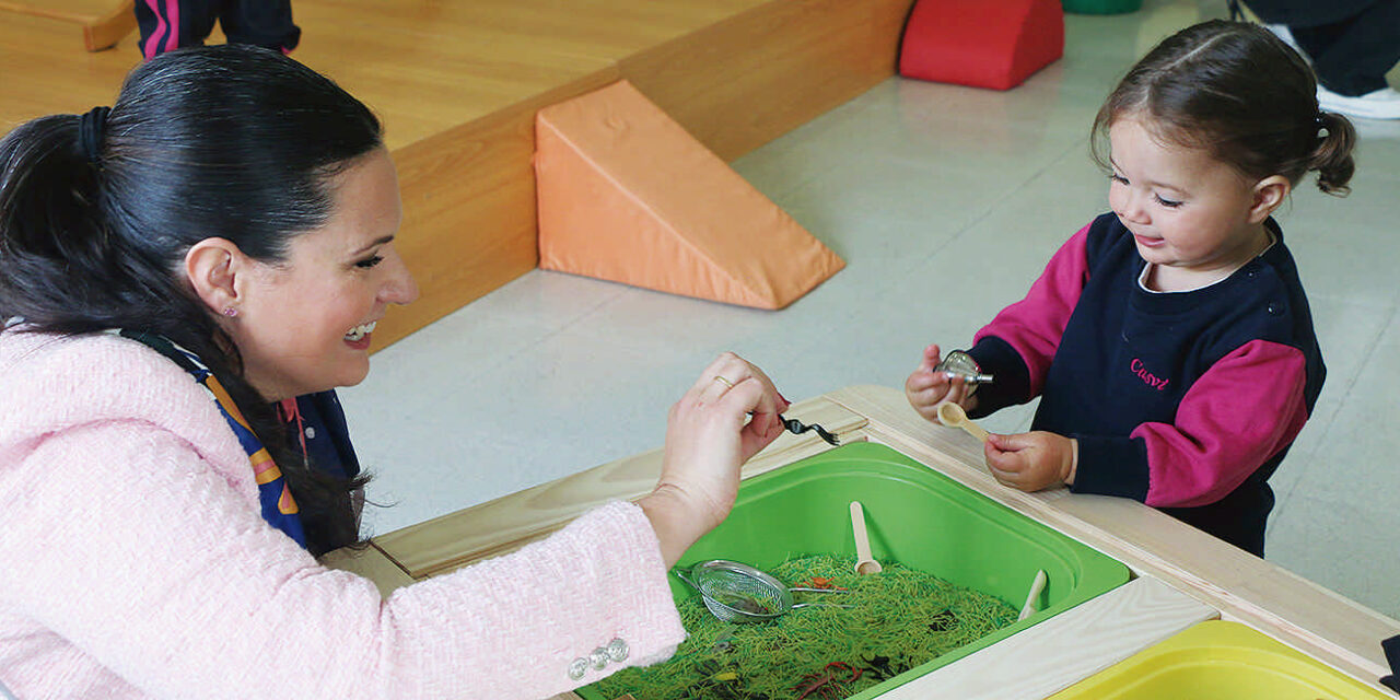 Experimentación y curiosidad en la escuela infantil