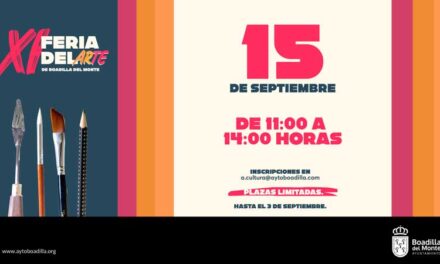 Abierto el plazo de inscripción para participar en la Feria del Arte, que se celebrará el 15 de septiembre
