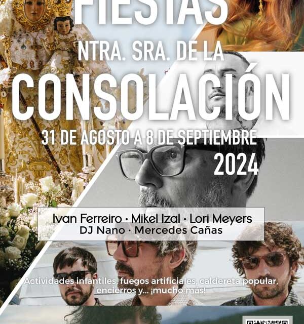 Iván Ferreiro, Lori Meyers y Mikel Izal actuarán en las fiestas de Pozuelo de Alarcón en honor a Nuestra Señora de la Consolación