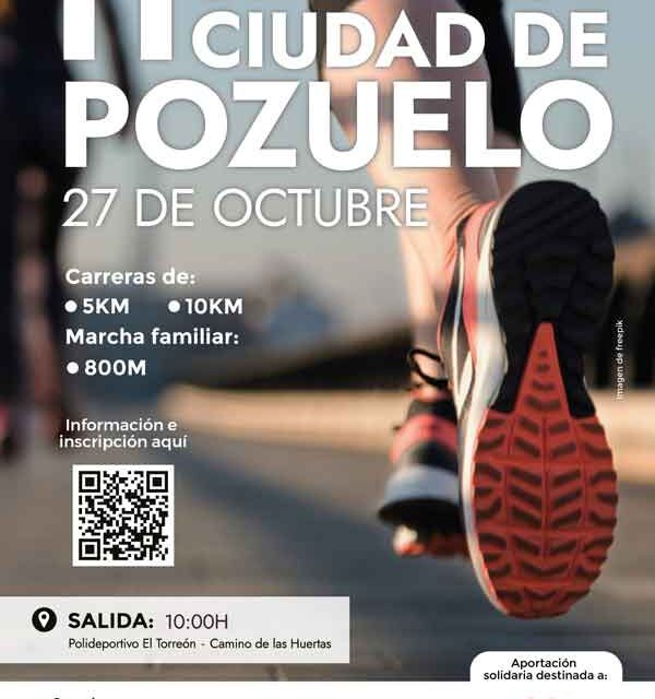 Pozuelo de Alarcón acogerá su “Carrera Popular Ciudad de Pozuelo” el próximo 27 de octubre