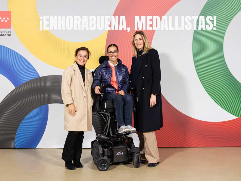 Las medallistas paralímpicas de Pozuelo recibirán un reconocimiento especial en la Gala del Deporte