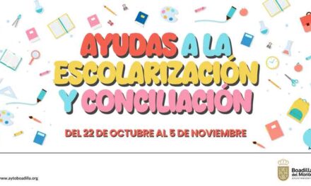 Abierto hasta el 5 de noviembre el plazo para solicitar las becas de escolarización y conciliación